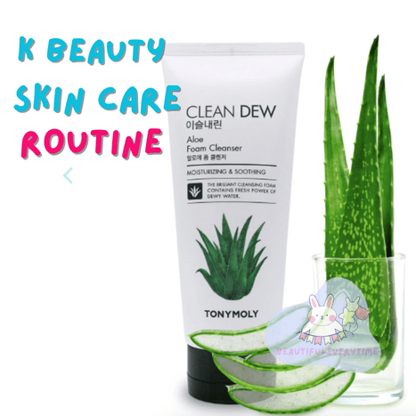 k beauty skin care routine